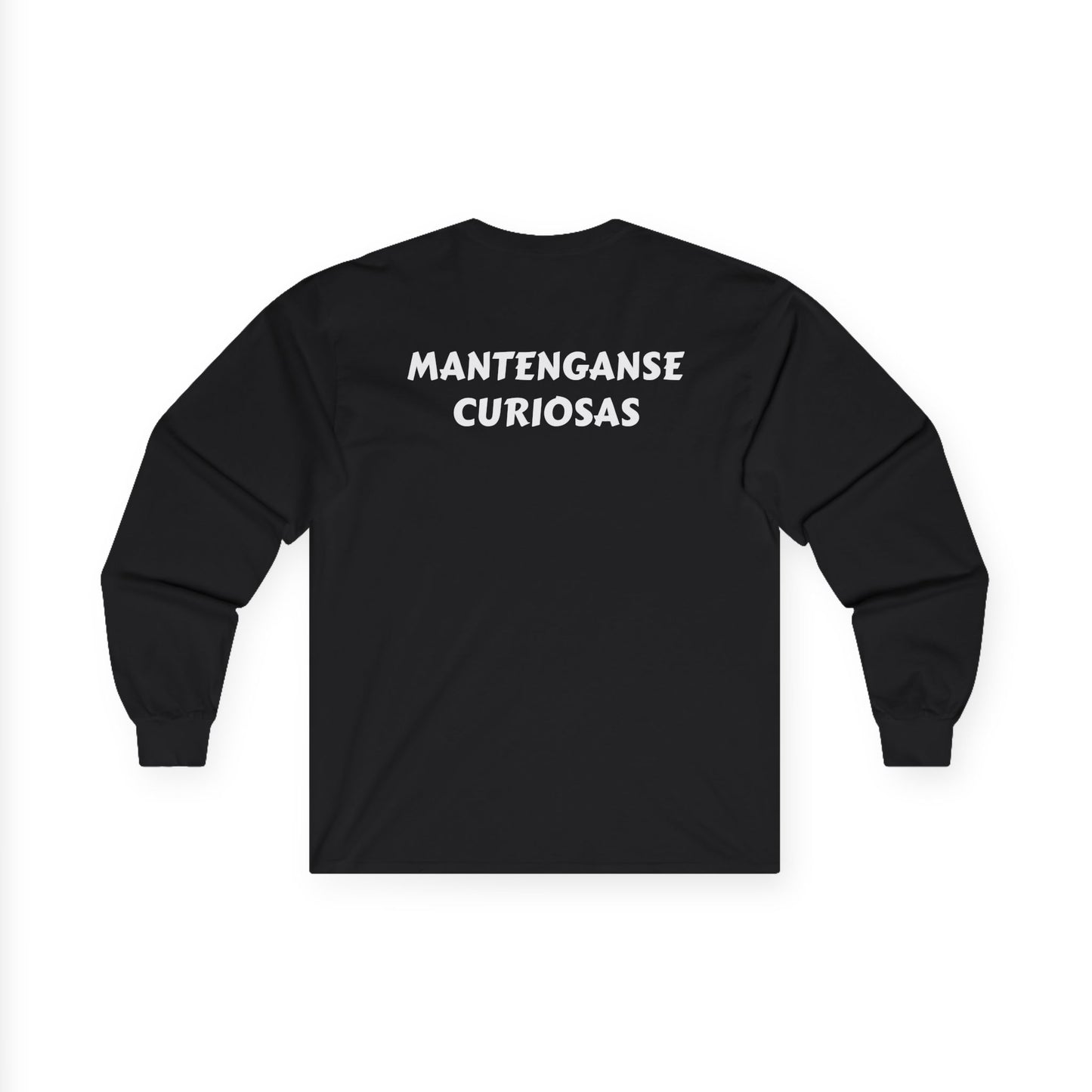 Camiseta Unisex de Manga Larga con Logo de FamGeo (Familia-Aventura-Naturaleza)