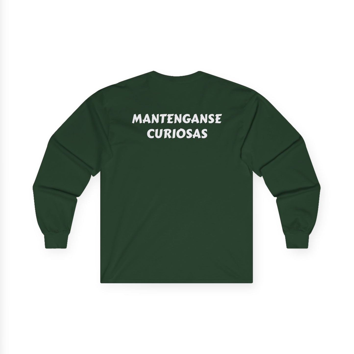 Camiseta Unisex de Manga Larga con Logo de FamGeo (Familia-Aventura-Naturaleza)