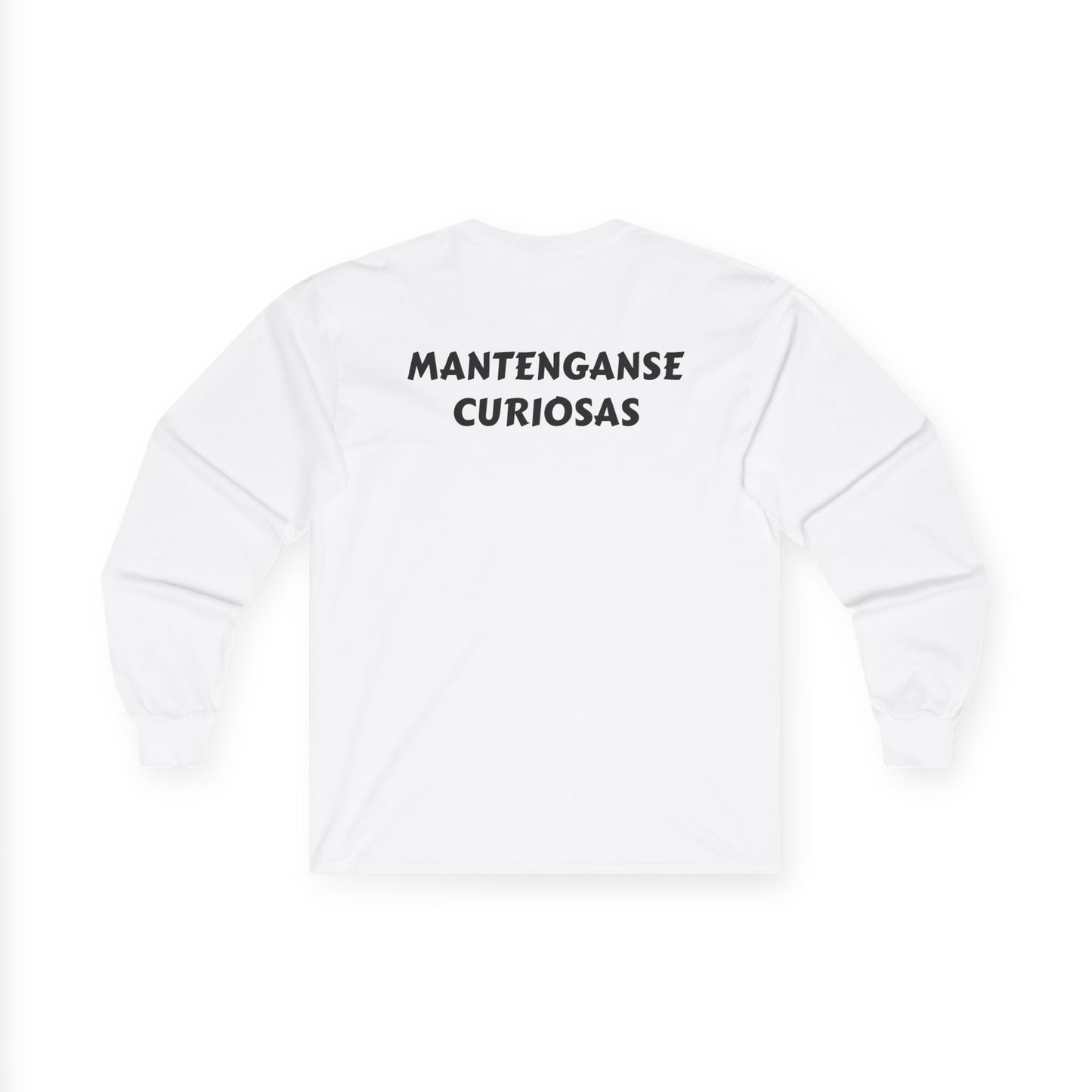 Camiseta Unisex de Manga Larga con Logo de FamGeo (Familia-Aventura-Naturaleza)