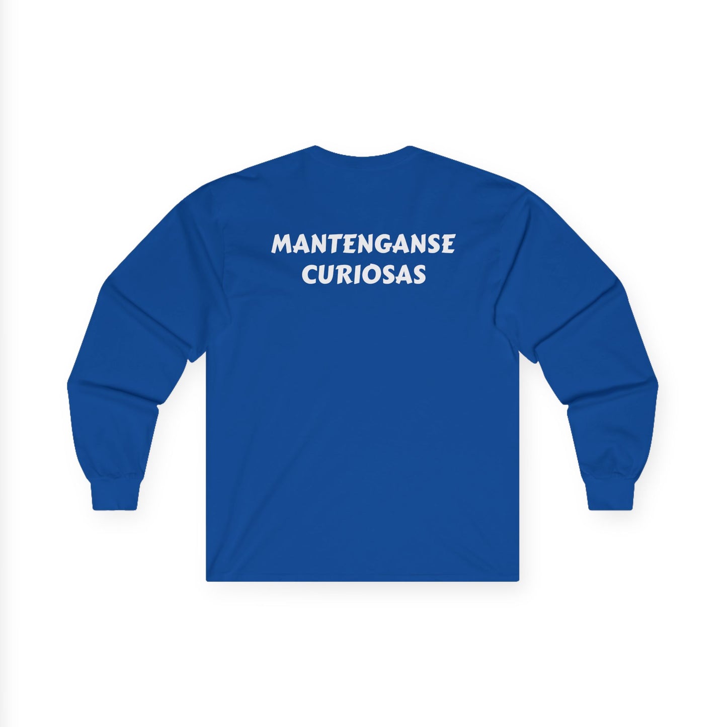 Camiseta Unisex de Manga Larga con Logo de FamGeo (Familia-Aventura-Naturaleza)
