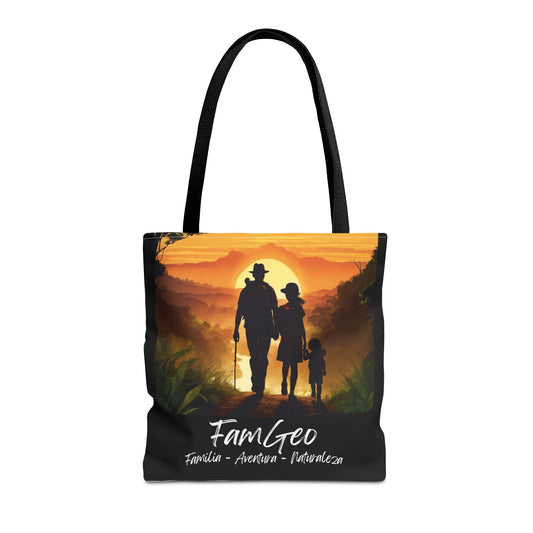 Bolso con Logo de FamGeo (Familia-Aventura-Naturaleza) - Mantenganse Curiosas