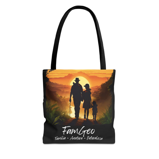 Bolso con Logo de FamGeo (Familia-Aventura-Naturaleza) - Mantenganse Curiosas